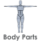 body parts - logo